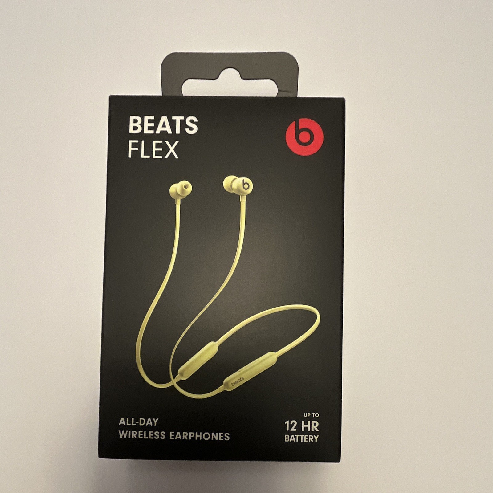 Beats Flex Bluetooth Neckband Earbuds w/ Built-In Mic, USB-C, Yellow
