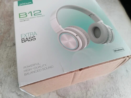Picun Wireless Headphones Strong Bass Bluetooth Headset Noise Cancelling Bluetoo