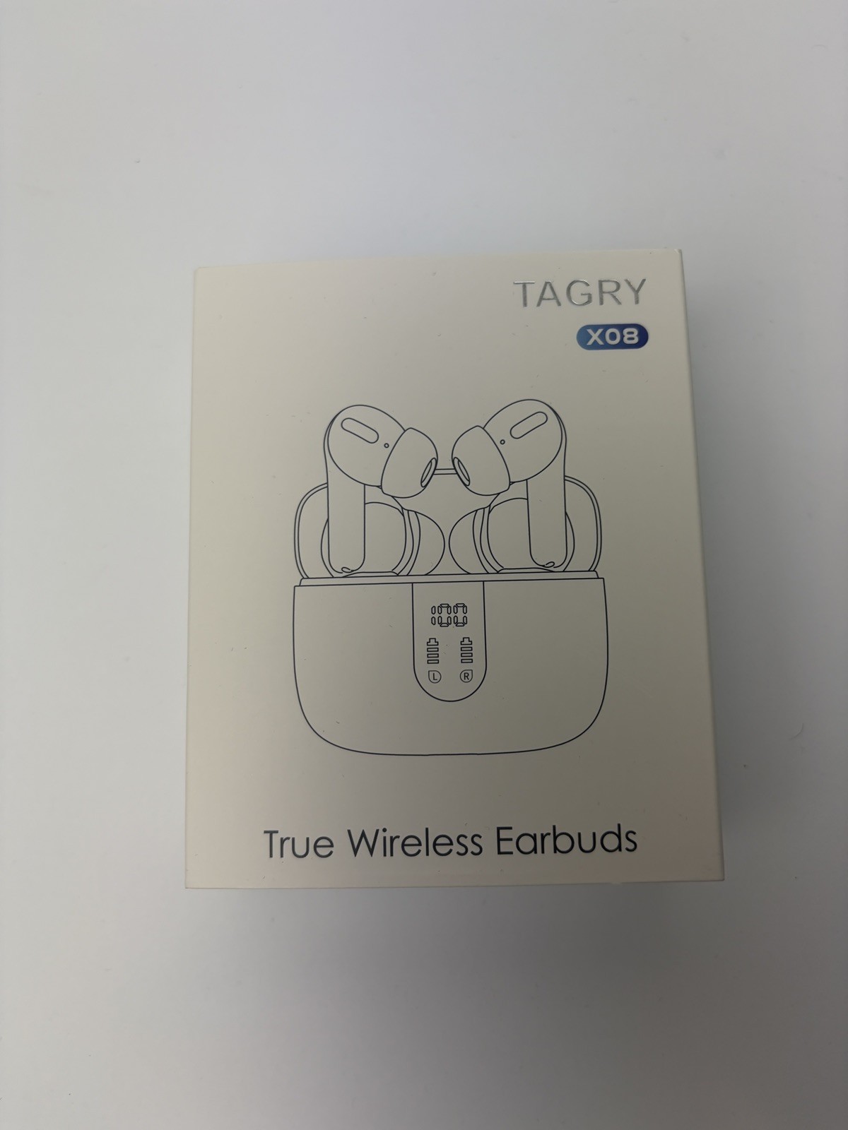 TAGRY X08 Bluetooth True Wireless Earbuds Green factory sealed NIB LED POWER
