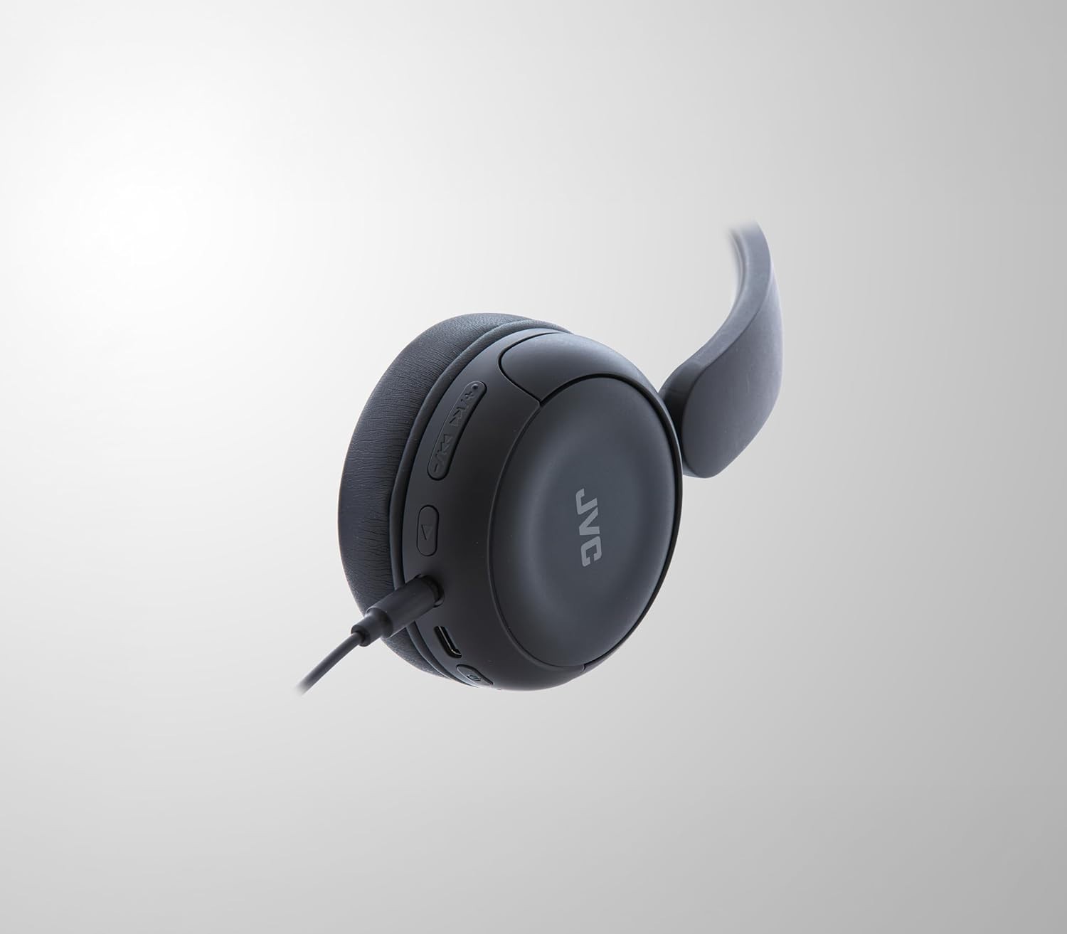 JVC Wireless Bluetooth Headphones, 50H Battery, Foldable, Mic, Matte Black