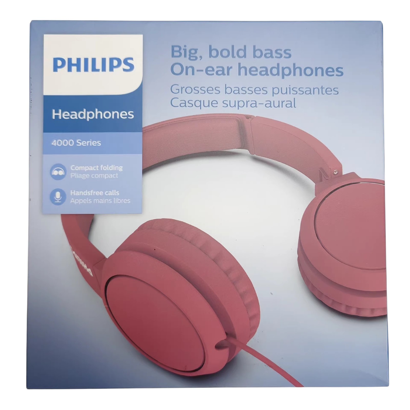 Philips 3000 Series On-Ear Headphones TAH4105 With microphone