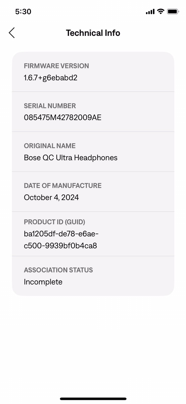 Bose QuietComfort Ultra Wireless Noise Cancelling Headphones – 60th Anniversary