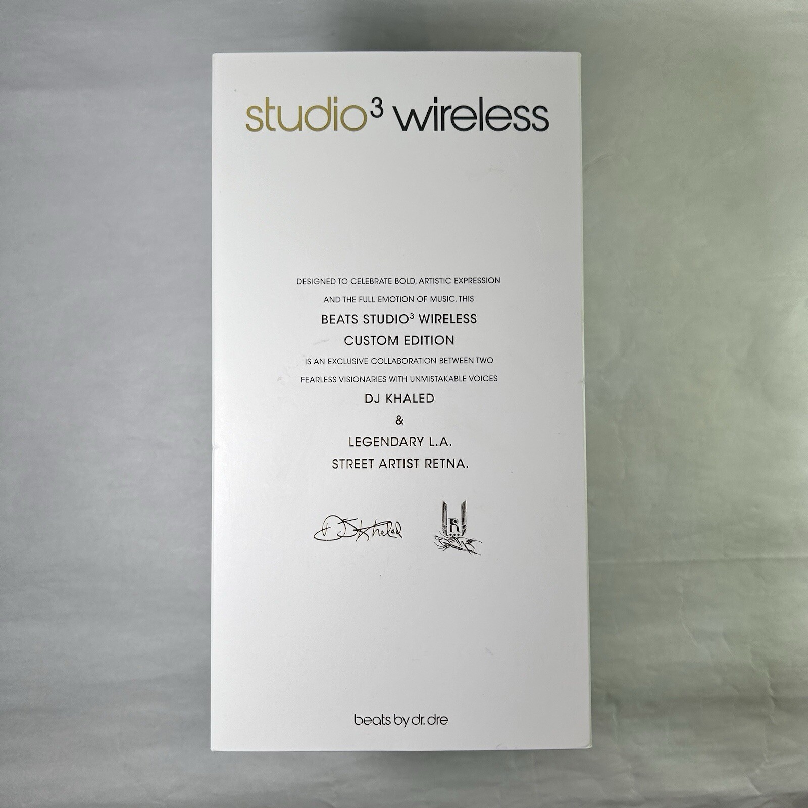 Beats by Dr. Dre Studio3 Wireless Headphones – DJ Khaled Custom Edition