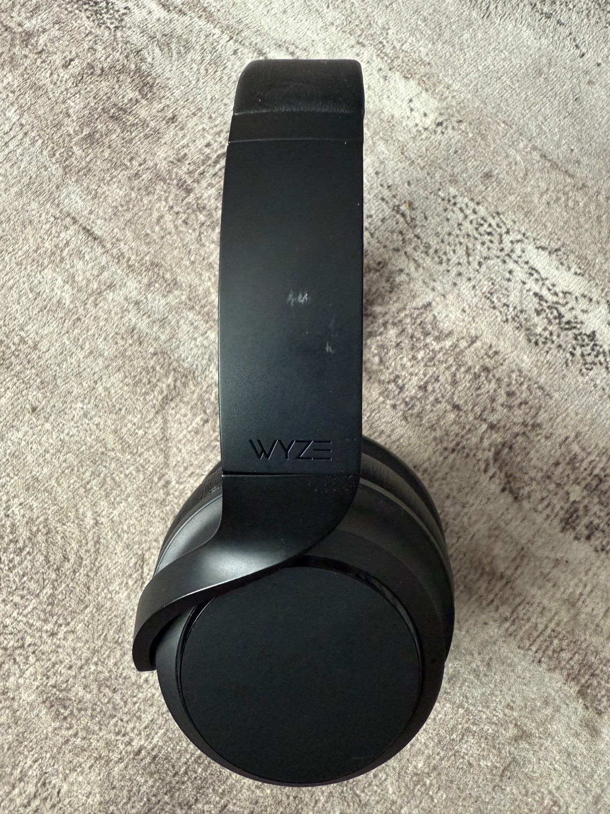 Wyze WNCH1 Wireless Noise-Cancelling Headphones Black 20-Hour Battery /Tested