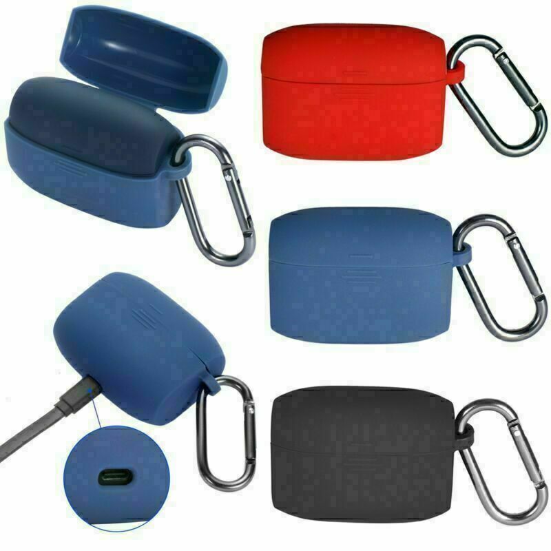Silicone Shockproof Protective Case Cover For Jabra Elite Active 65t Earphones