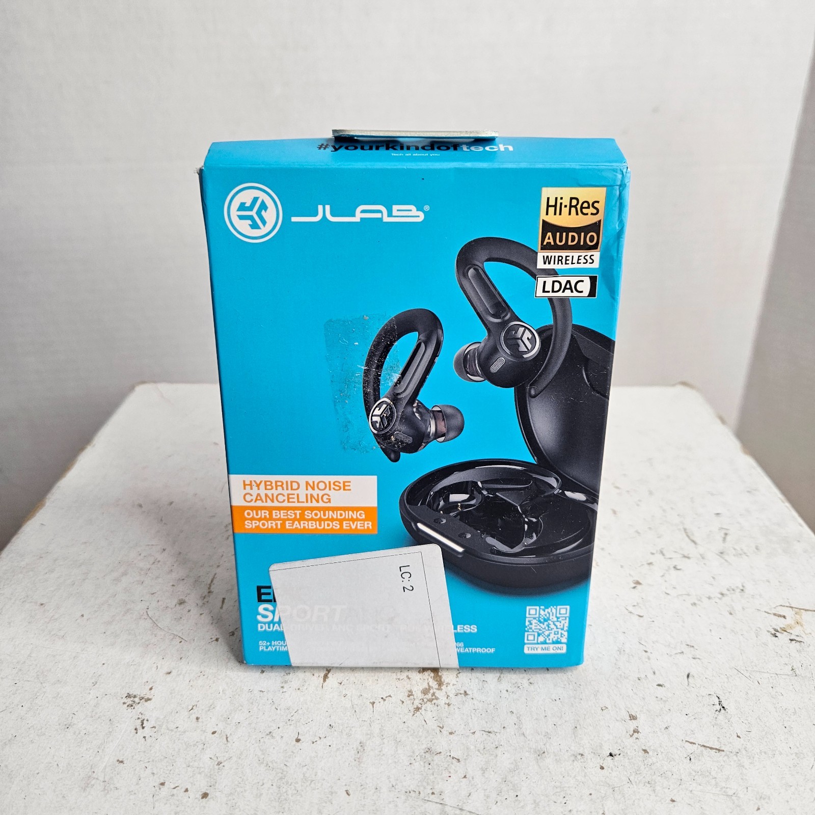 Jlab Epic Sport Anc 3 True Wireless Bluetooth Earbuds New Sealed