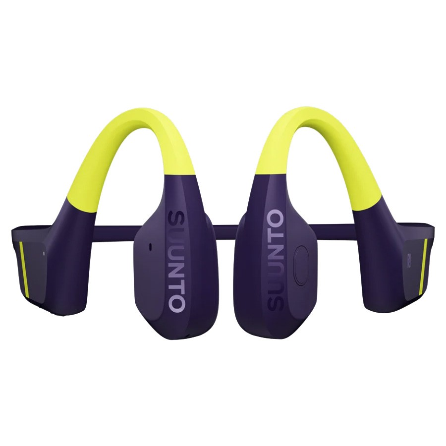 Suunto AQUA Swimming Bone Conduction Bluetooth Headphones with MP3 Player, Blue