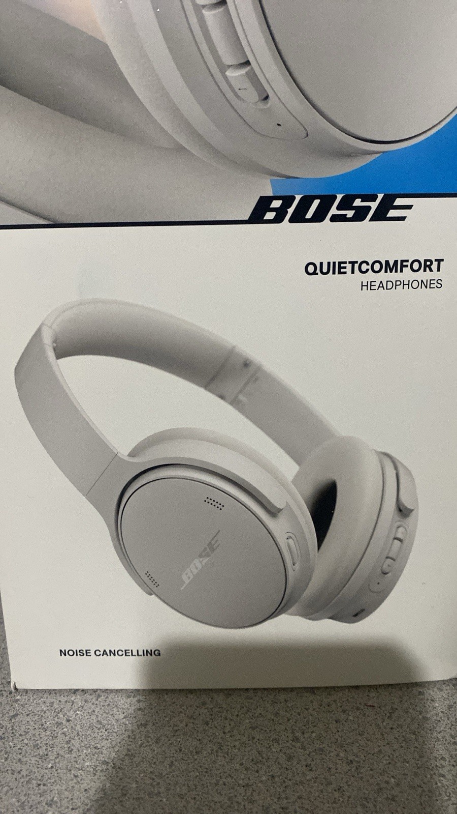 NEW Bose – QuietComfort Ultra Wireless Noise Canceling Over-the-Ear -White Smoke