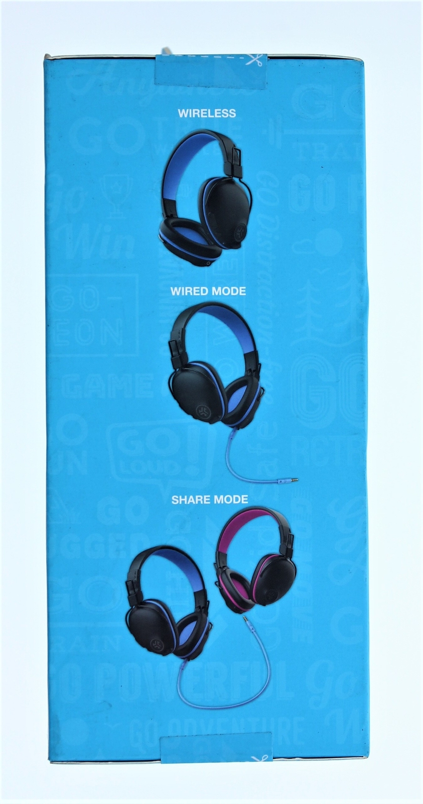 JLAB JBuddiesPro Wireless Over-Ear Headphones (Blue)