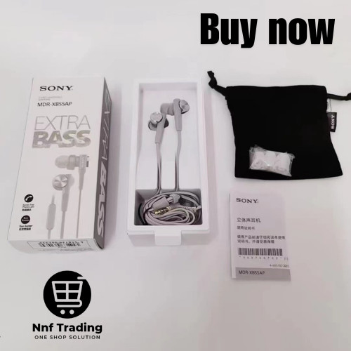 SONY MDR-XB55AP Premium In-Ear Extra Bass Headphones Stereo Earphones