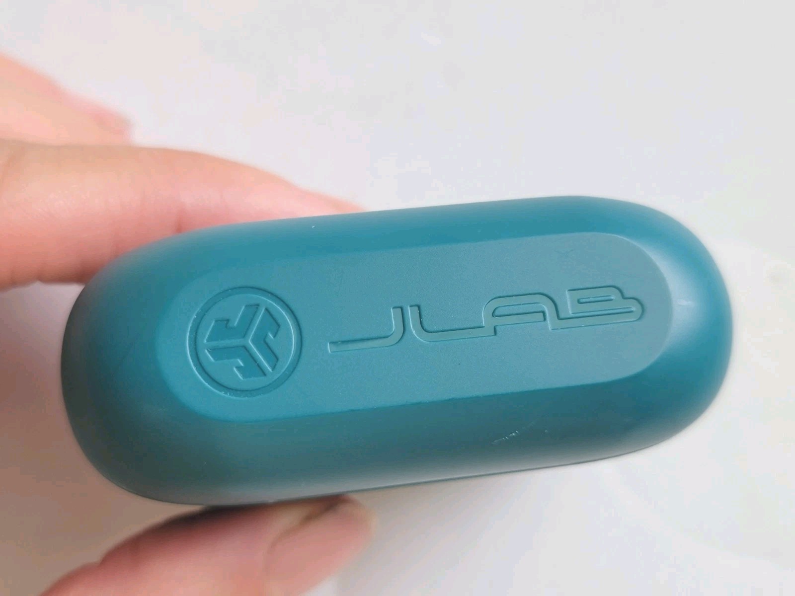 JLab Go Air Pop True Wireless Ear Plugs Only Charging Case Teal