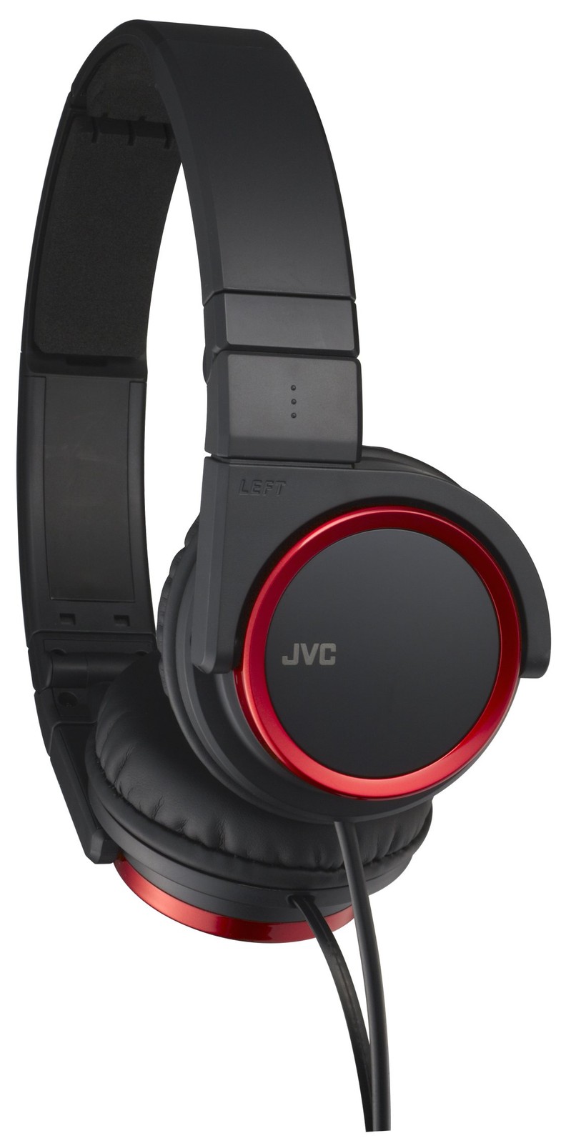 JVC Kenwood HA-S400-R-E HA-S400-R Closed Headphones, Foldable, Red