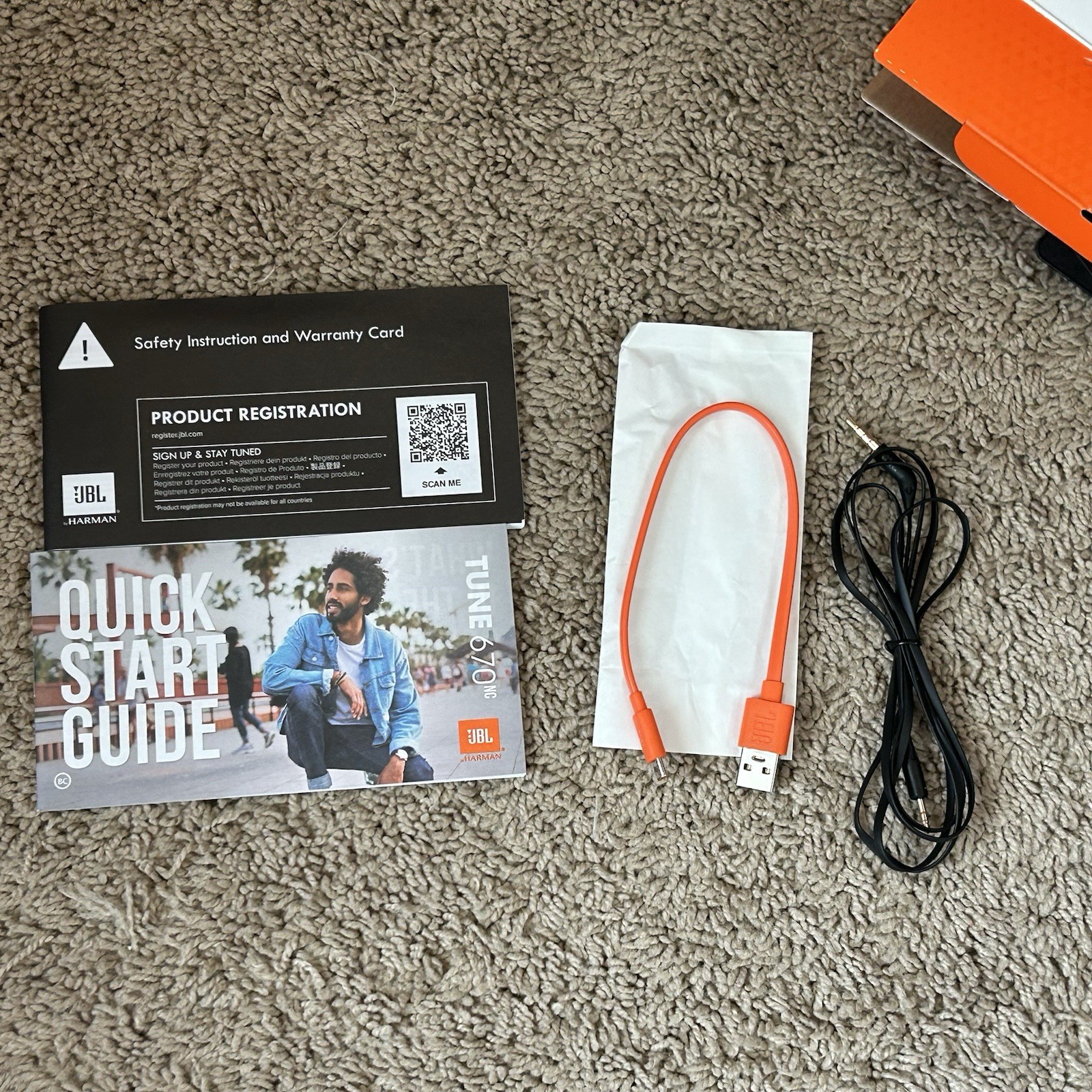 JBL TUNE 670NC Wireless Bluetooth Headphones Black Adaptive Noise Cancelling