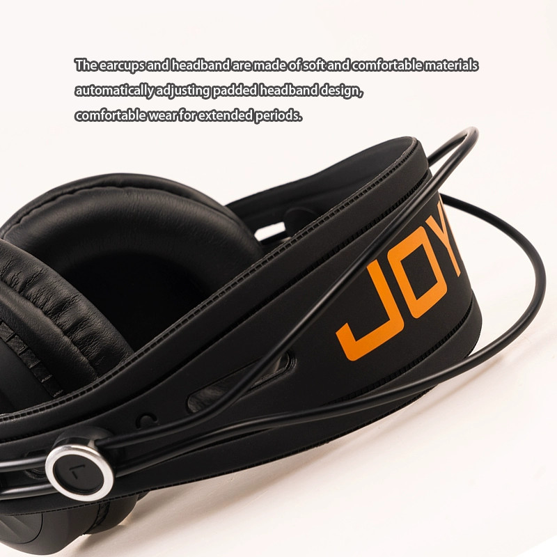 JOYO JMH-02 Wired Live Streaming Monitor Headphones for Musical Instruments（OP）