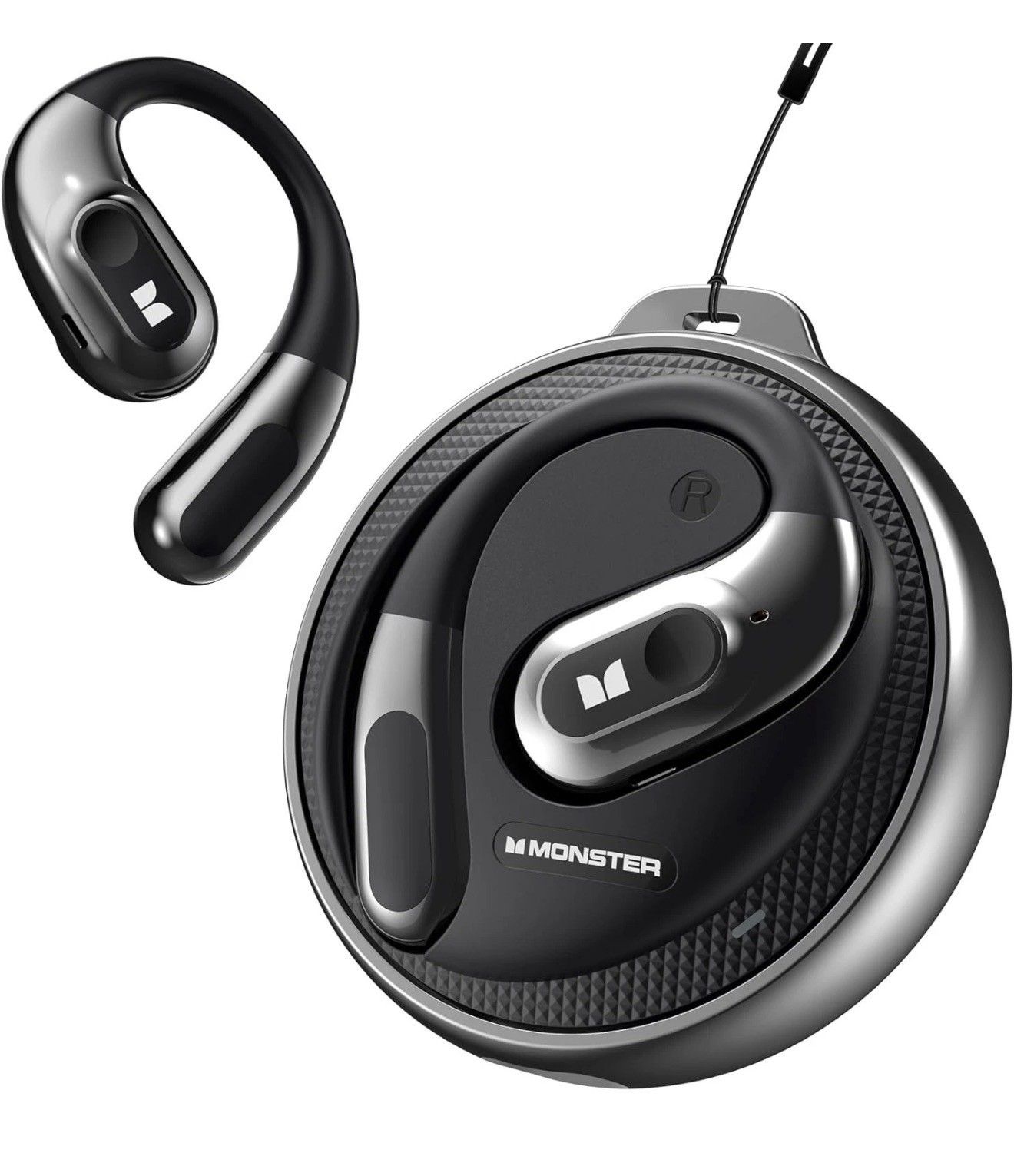 Monster Open Ear Headphones AC330,Wireless Earbuds Bluetooth 5.4 with Clear Talk