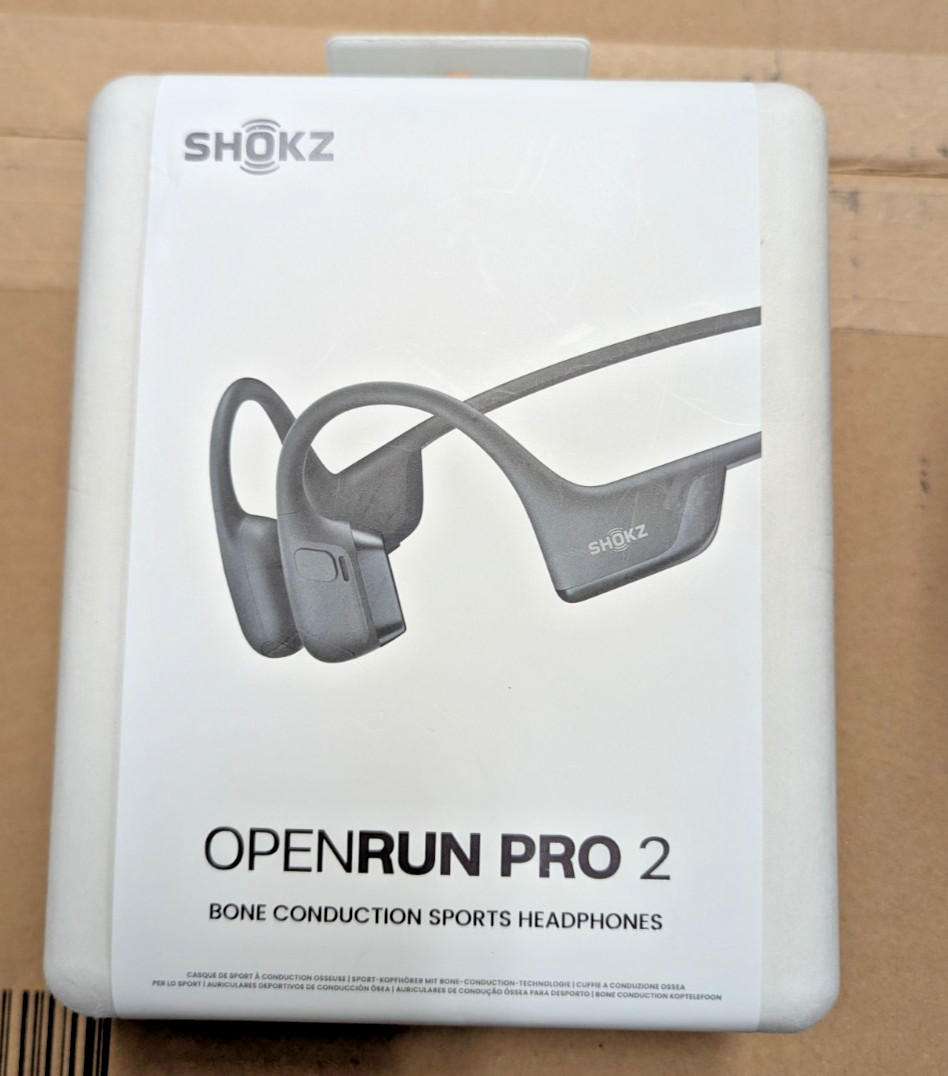 Shokz OpenRun Pro 2 Bluetooth Wireless Open-Ear Headphones – Black S820