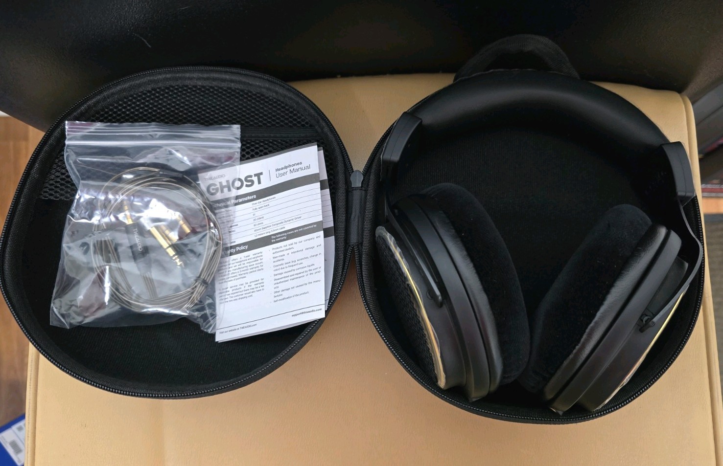 THIEAUDIO Ghost 40mm Dynamic Driver over ear Open Back Headphones