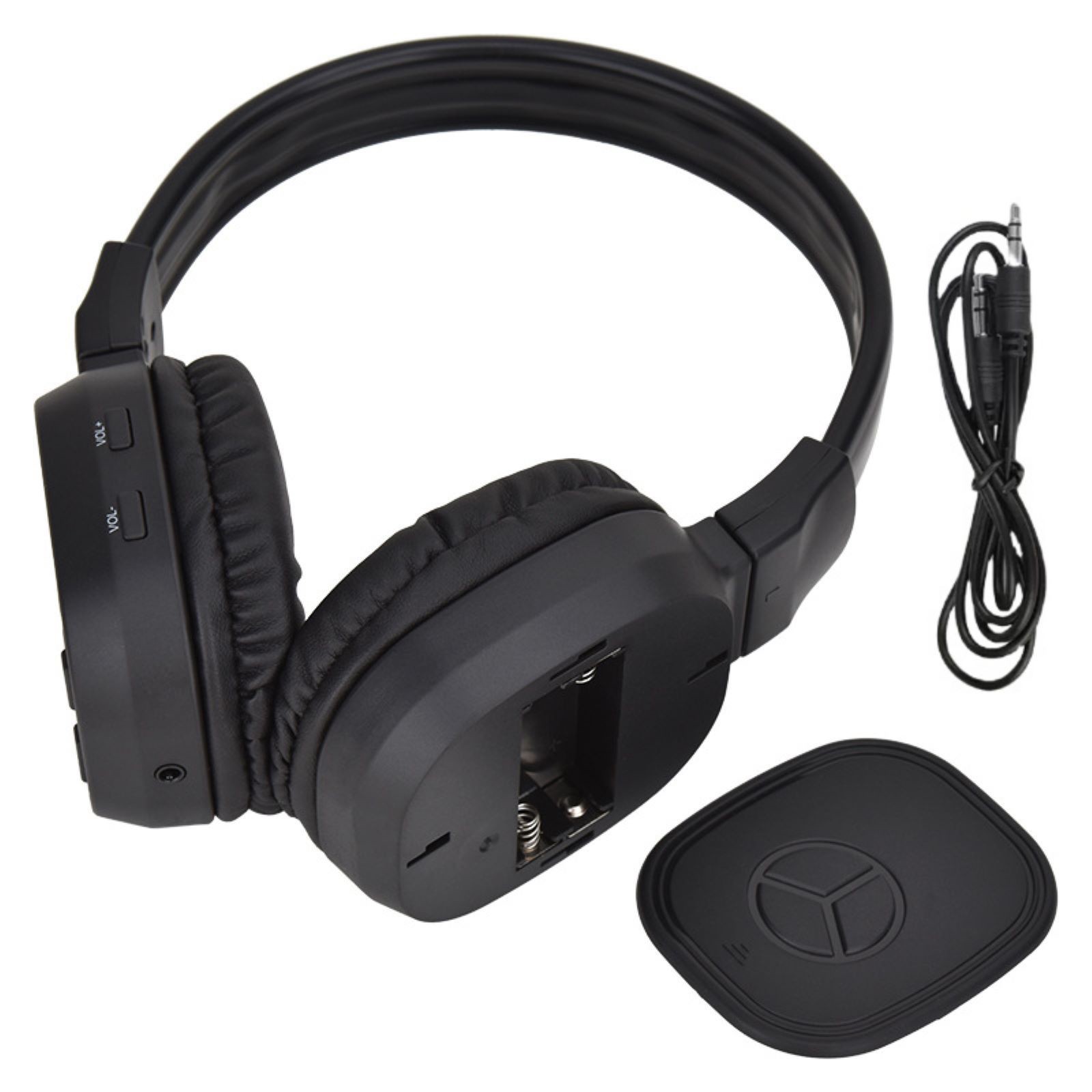 New Portable Wireless FM Radio Headset With customizability Fit 2 AAA batteries