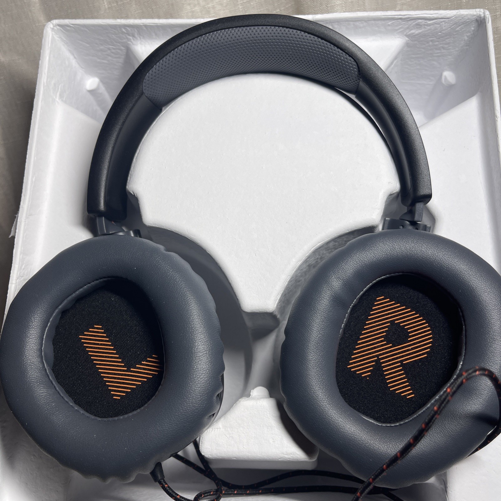 JBL Quantum 100 Wired Over-Ear Gaming Headphones – Black
