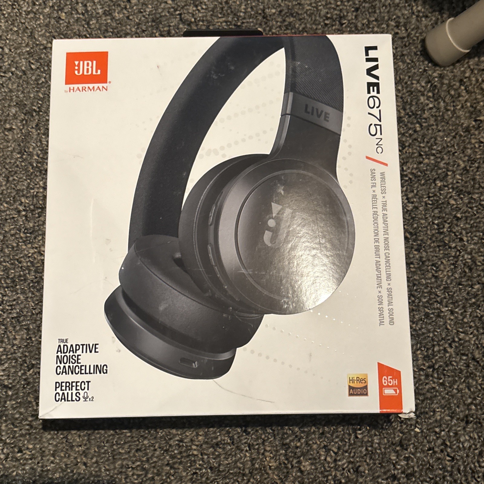 JBL Live 675NC True Adaptive Noise Cancelling Bluetooth Headphones