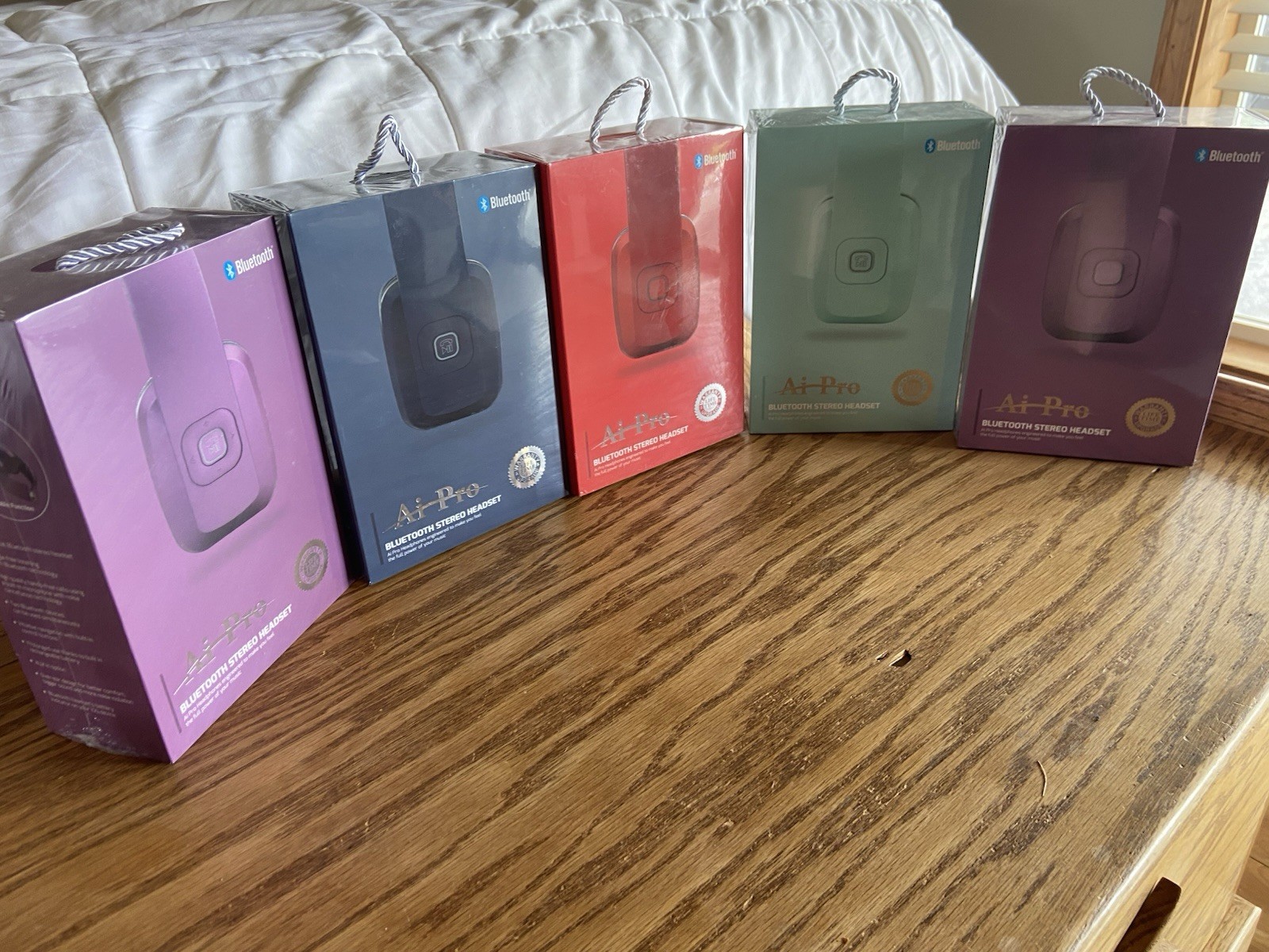 AI Pro 200 Plus Bluetooth Head Sets 6 Different Colors New In Shrink wrap