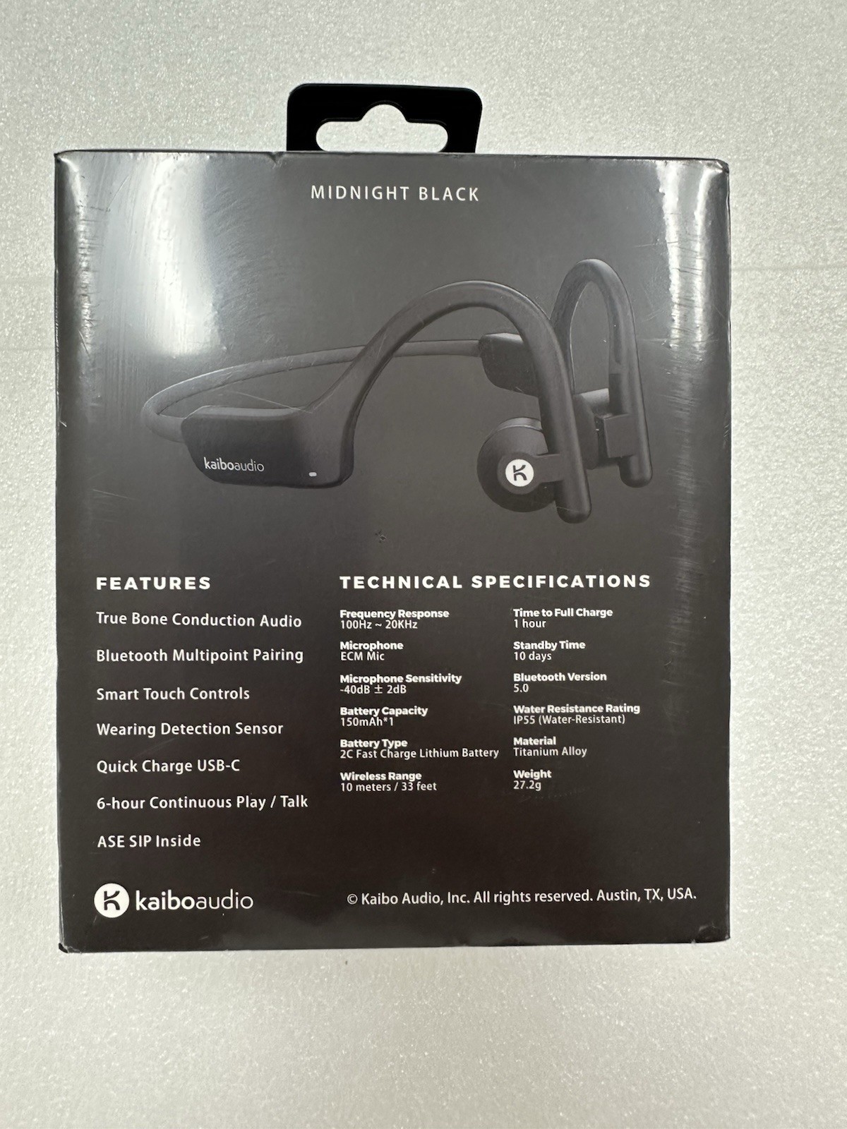 Kaibo Verse Plus – Bone Conduction Headphones New