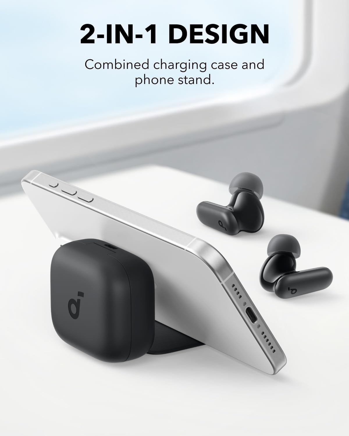 Soundcore P30i Noise Cancelling Earbuds (Black) – 45H Playtime, IP54, Bluetooth