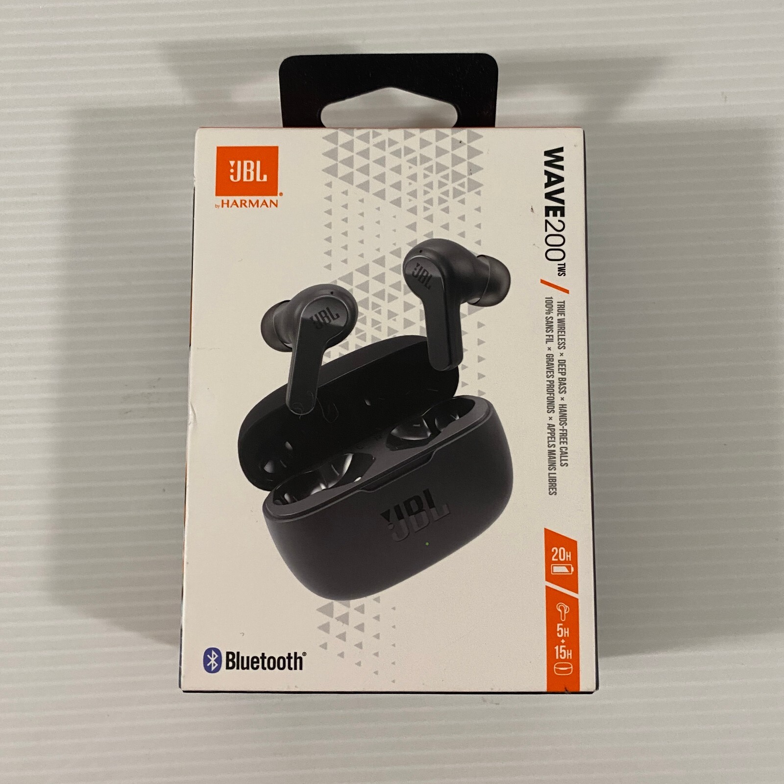 JBL Wave 200TWS True Wireless In-Ear Headphones – Black