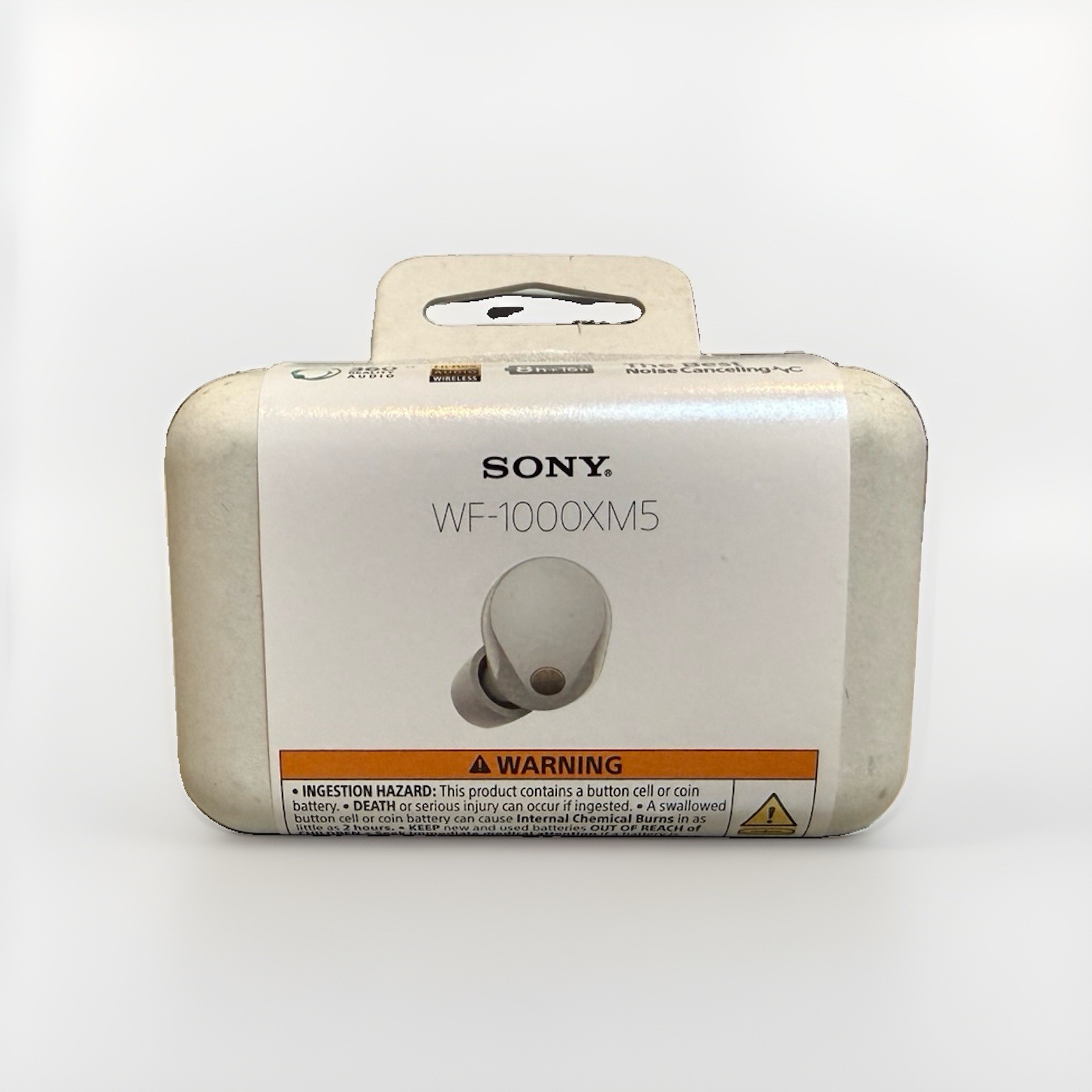 Sony WF-1000XM5 True Wireless Noise-Cancelling Earbuds (White) Brand New Sealed