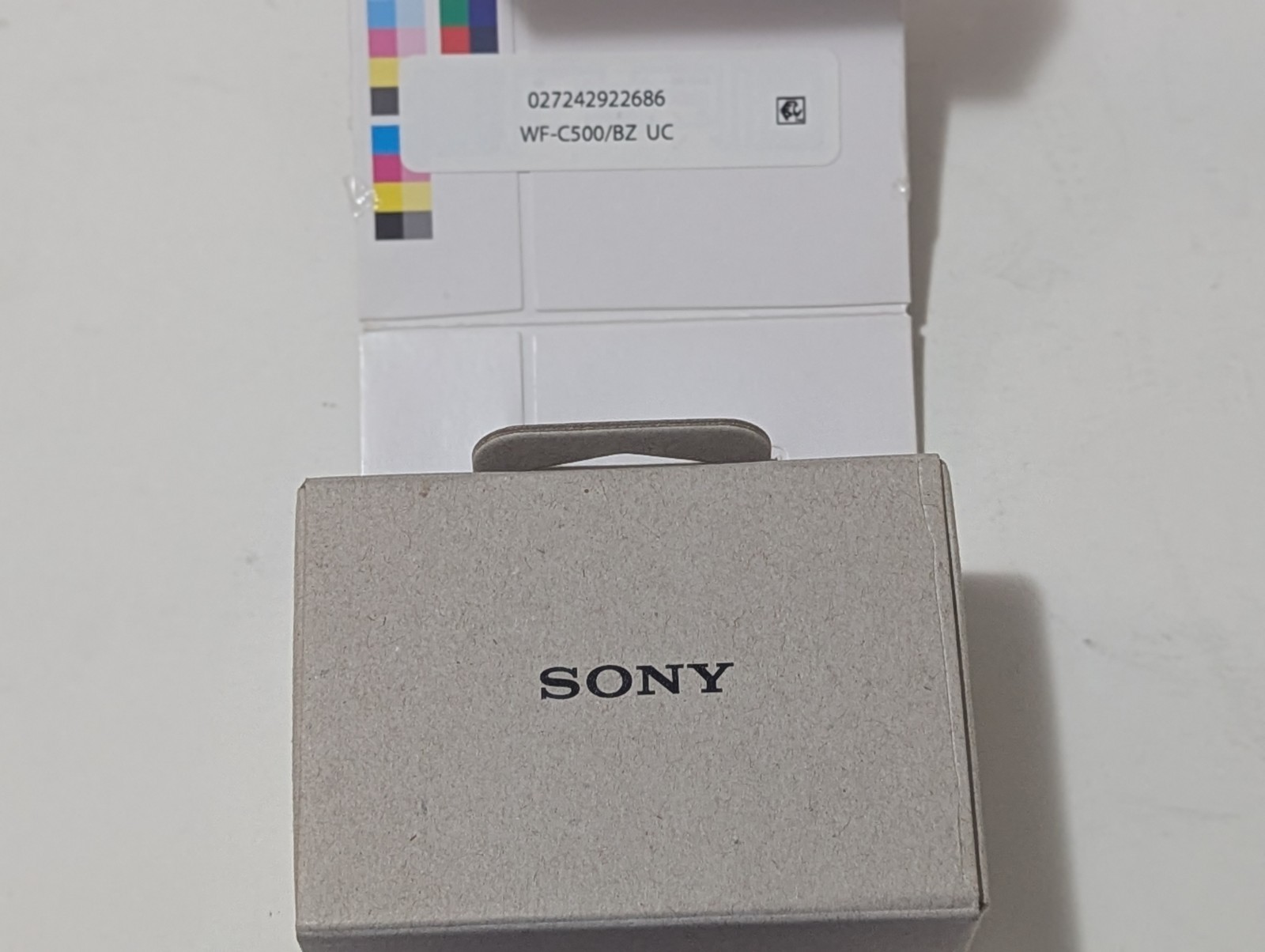 Sony Truly Wireless In-Ear Bluetooth Headset WF-C500 [ Black ] NEW