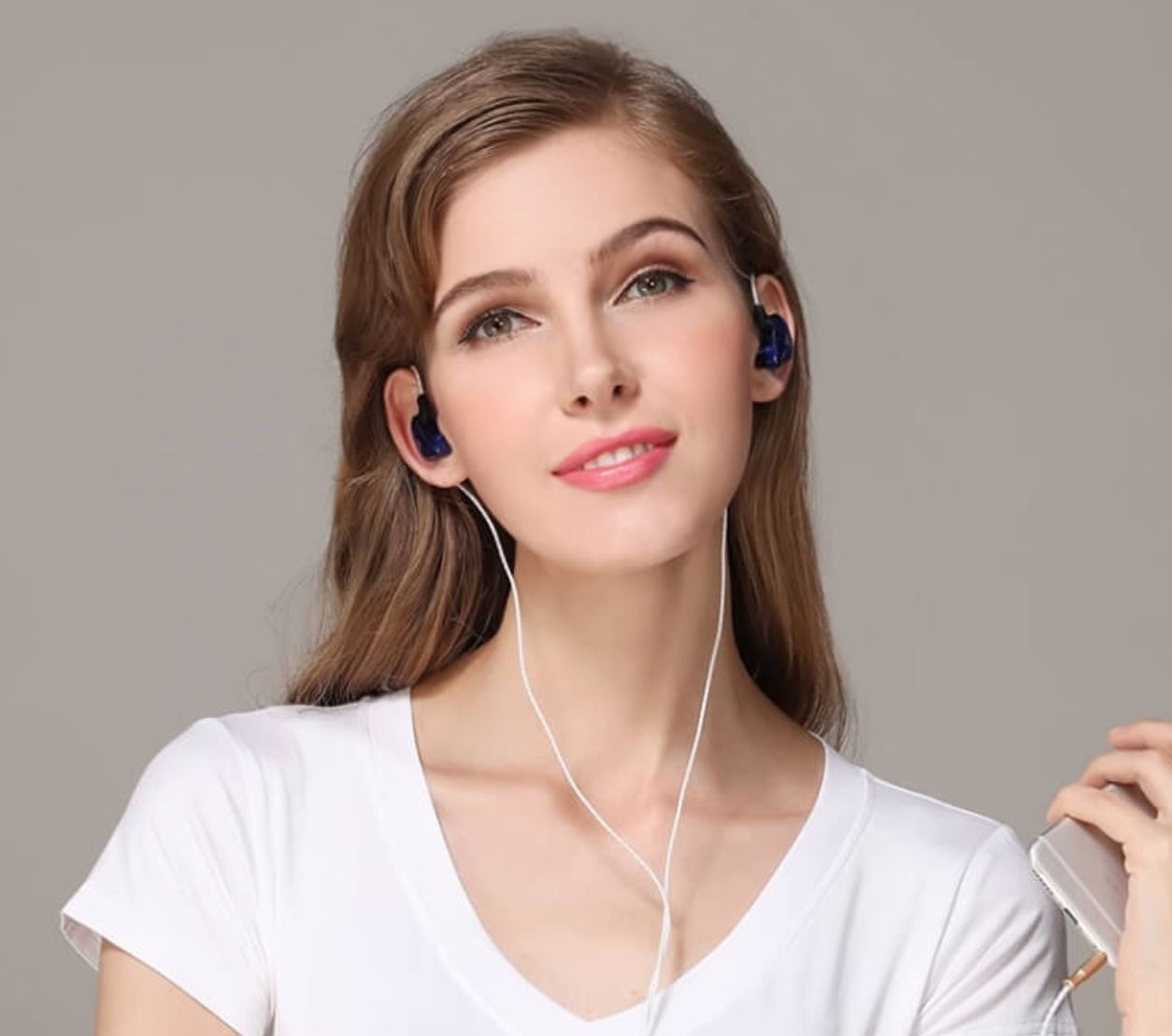 Gaming IEM Earbuds In Ear QKZ CK5 10mm 1DD 3.5mm HIFI with Carbon Fiber Case