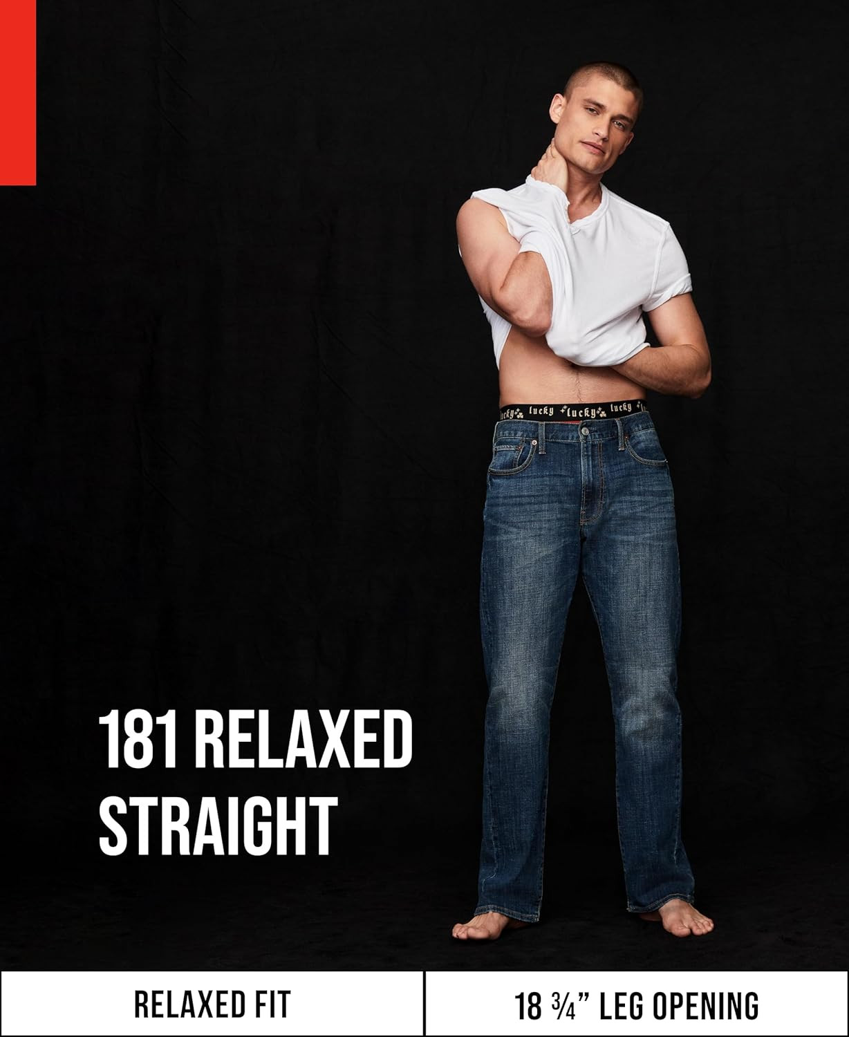 Men’S 181 Relaxed Straight Jean