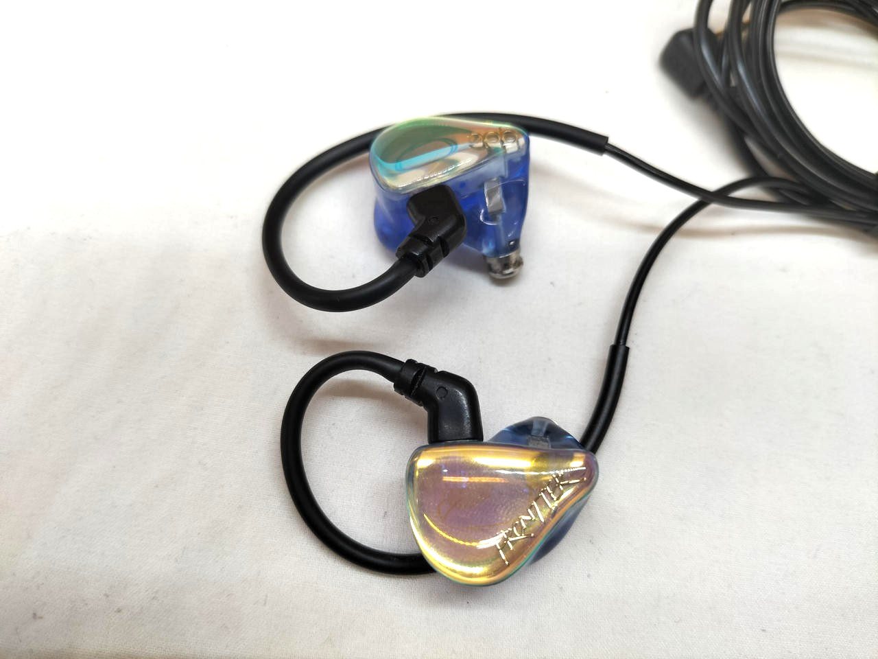 qdc FRONTIER Aquamarine Limited Color Universal IEM Single BA 52Ω 3.5mm Used