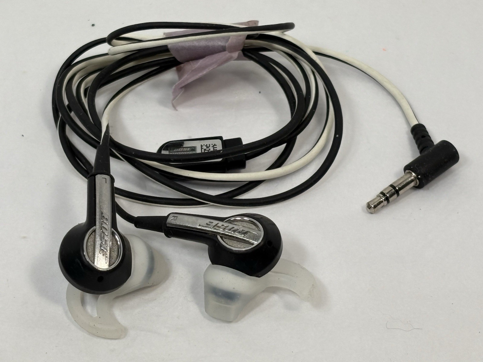 Bose SoundSport Wired 3.5mm Jack Earphones Headphones Earbuds Charcoal-Black