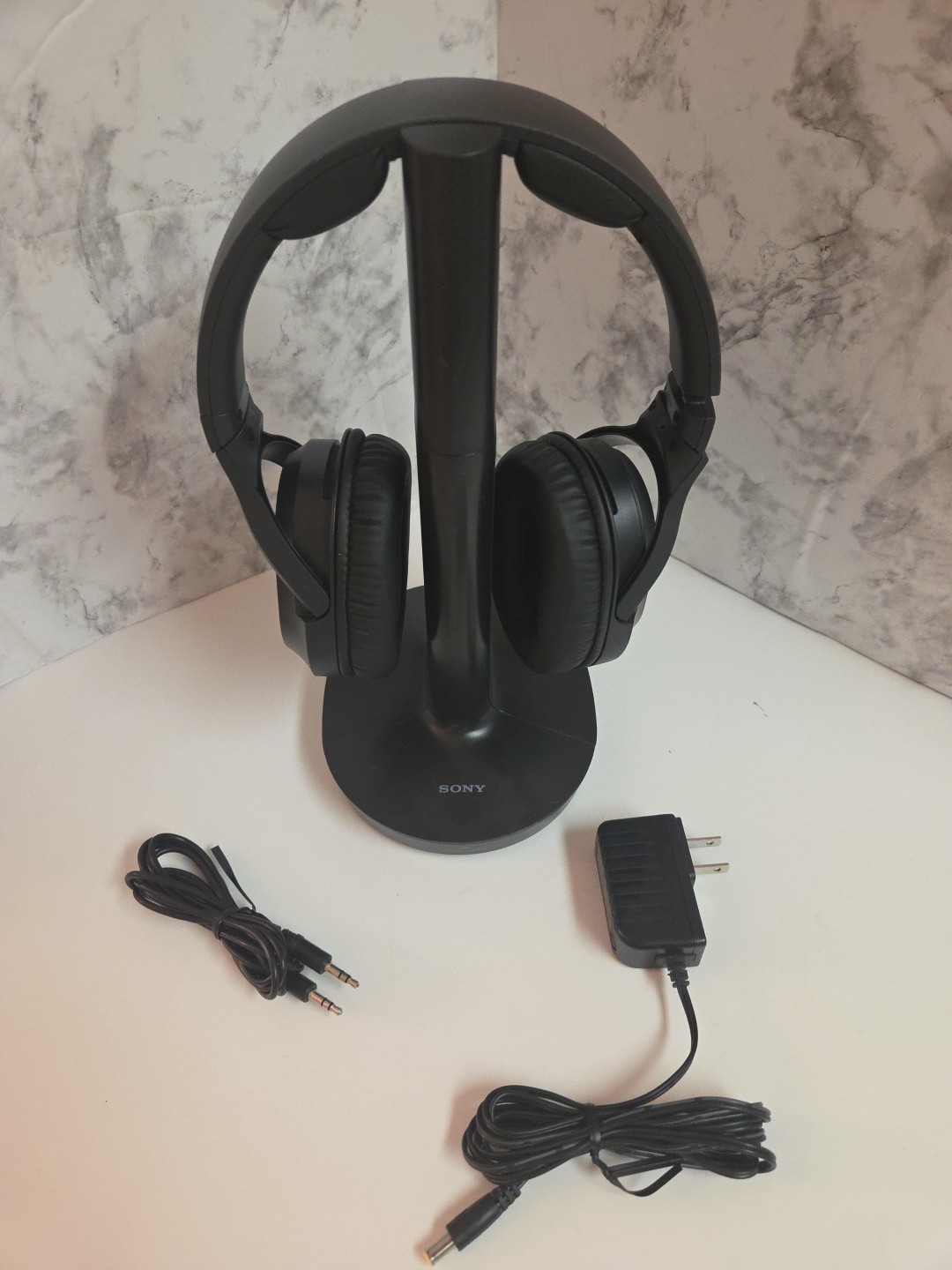 Sony RF400 Wireless Home Theater Headphones for TV – Black (A15)