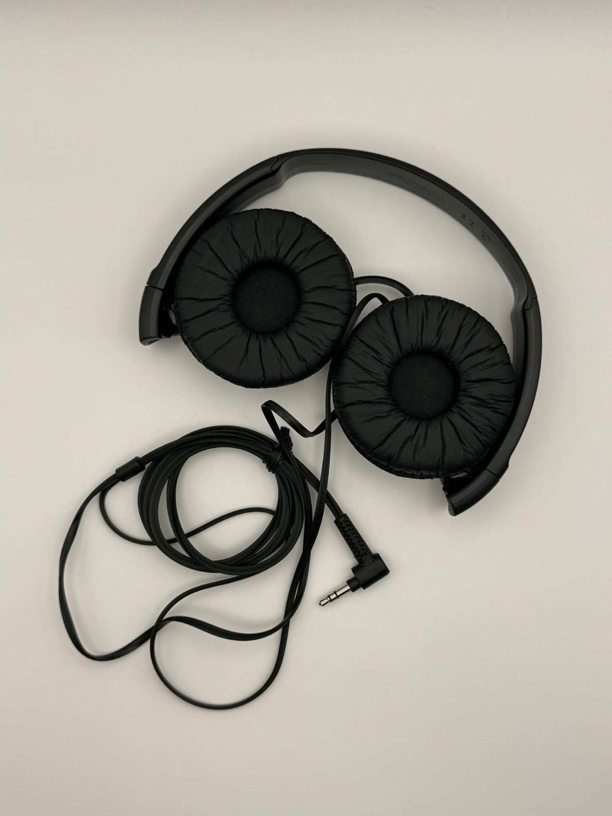 Sony MDR-ZX110 ZX Series Headphones Black MDRZX110 Wired Over Ear #3 “Preowned”