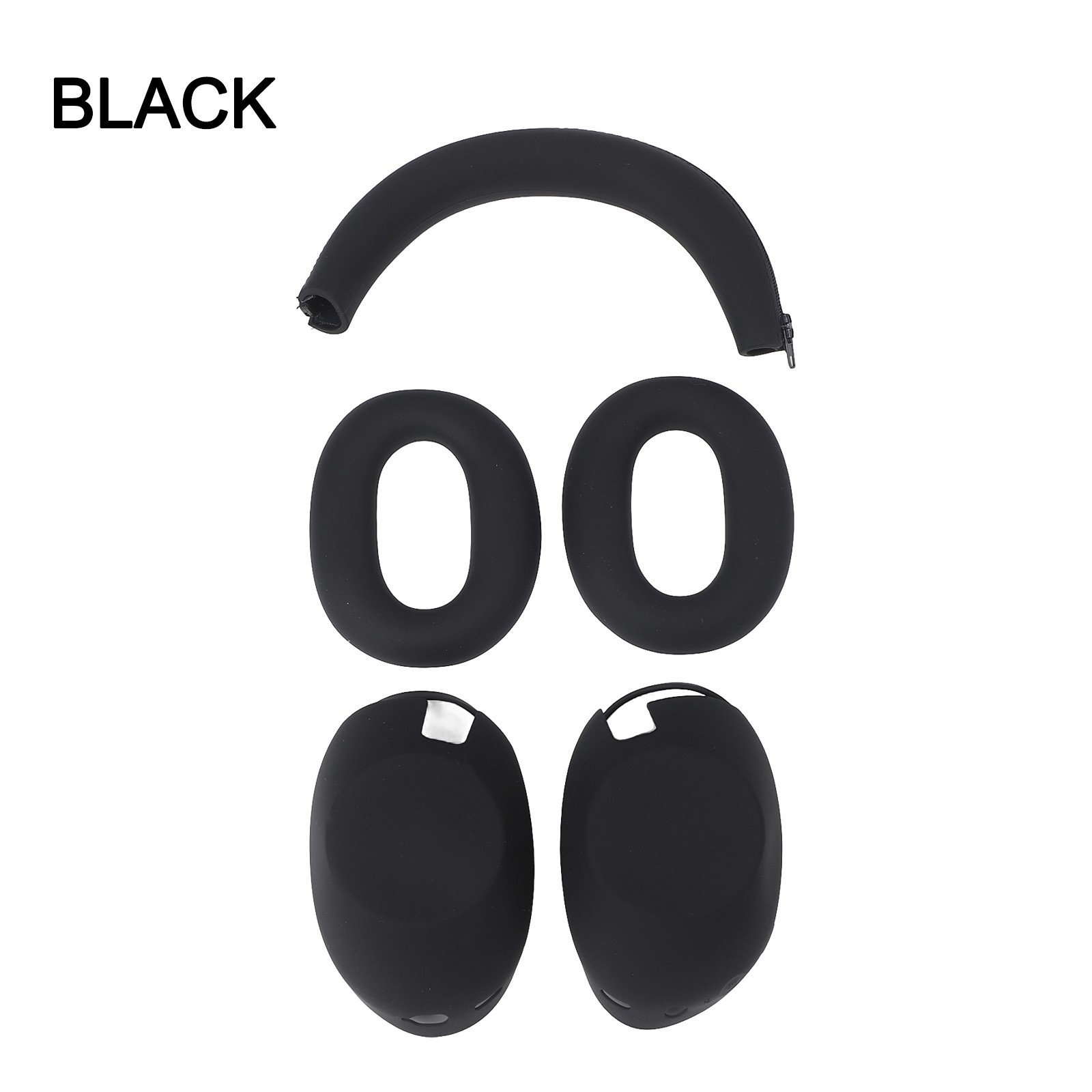 Soft Silicone Sweat Cover for Sony WH1000XM6 Headphones Sweat Resistant Case