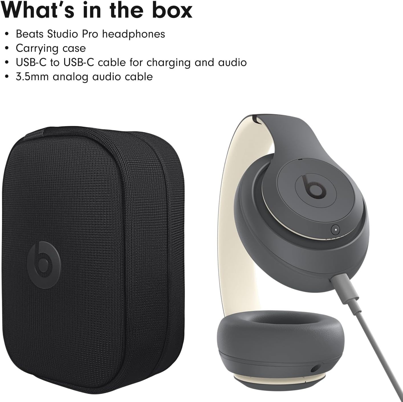 Beats Studio Pro Premium Wireless Over-Ear Headphones – Sand Gray *NEW SEALED*