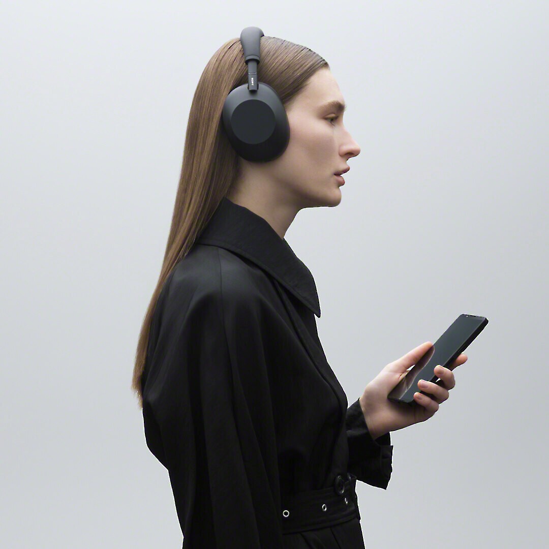 Sony WH-1000XM6/B Wireless Noise Cancelling Headphones (Black)
