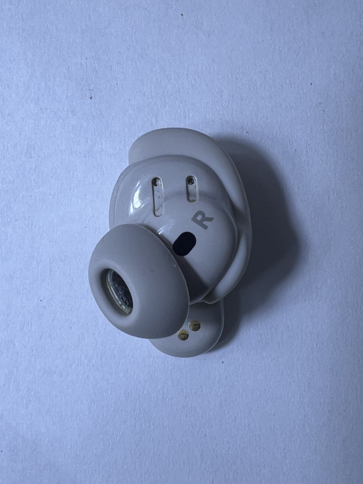 White Smoke Bose QuietComfort Ultra RIGHT SIDE ONLY 441408 QUIET but workingASIS