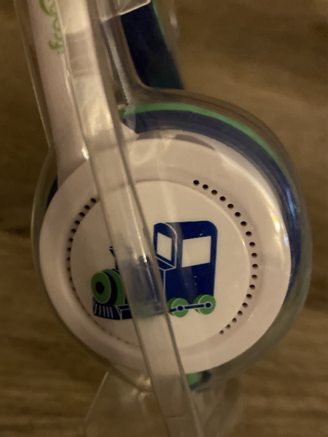 ifrogz Headphones Little Rockers Ear Green Blue White Train Airplane Racecar New