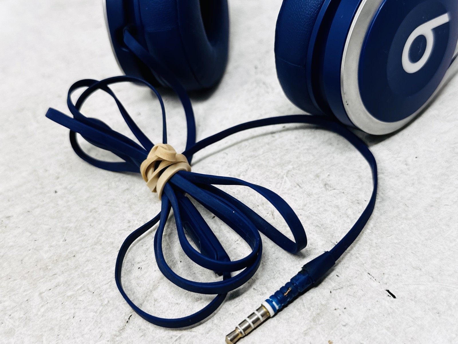 Beats by Dr. Dre EP Wired On-Ear Headphones Matte Navy Blue – Clean, WORKS!