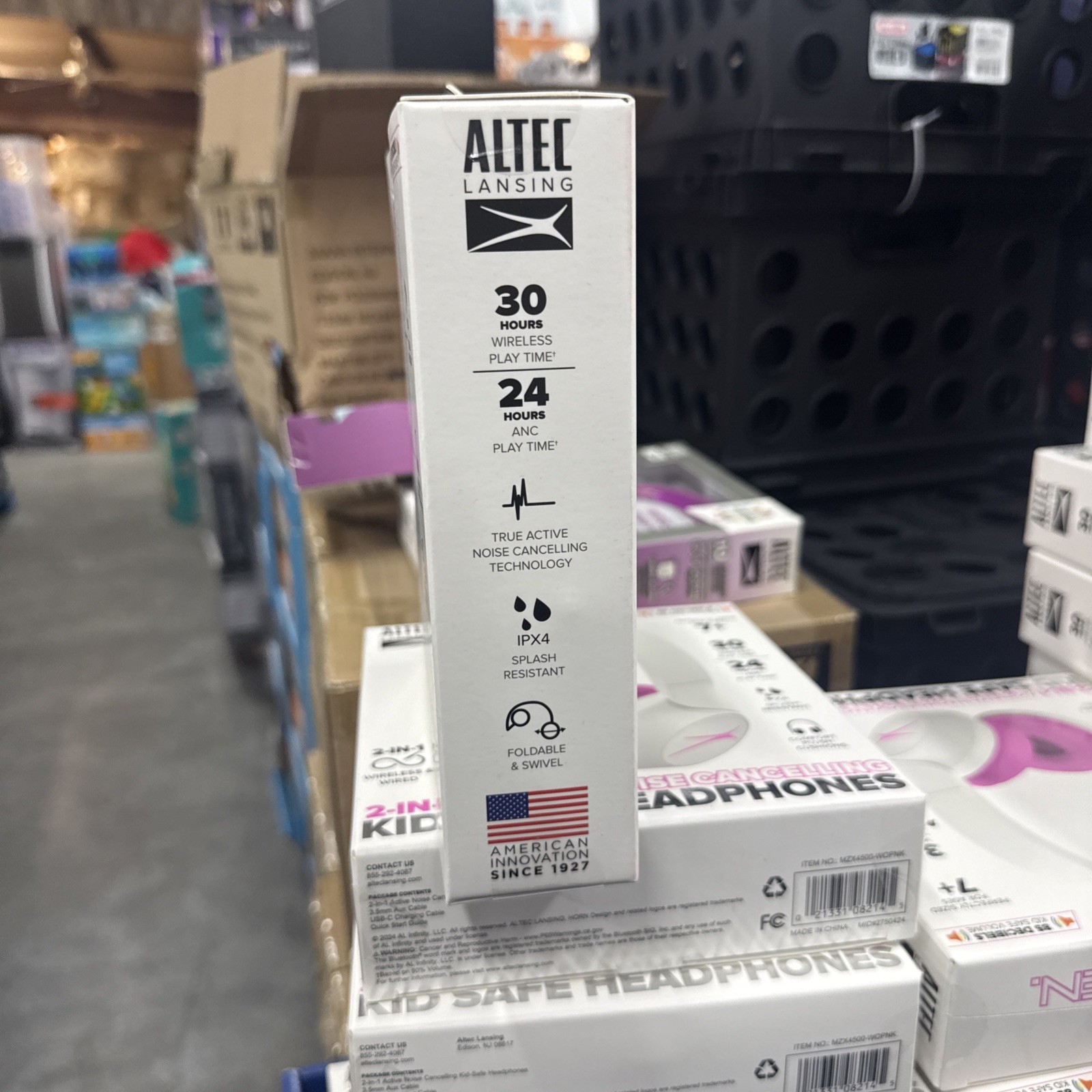 Altec lansing Kid Safe Head Phones 2-in-1 Active Noice Cancelling