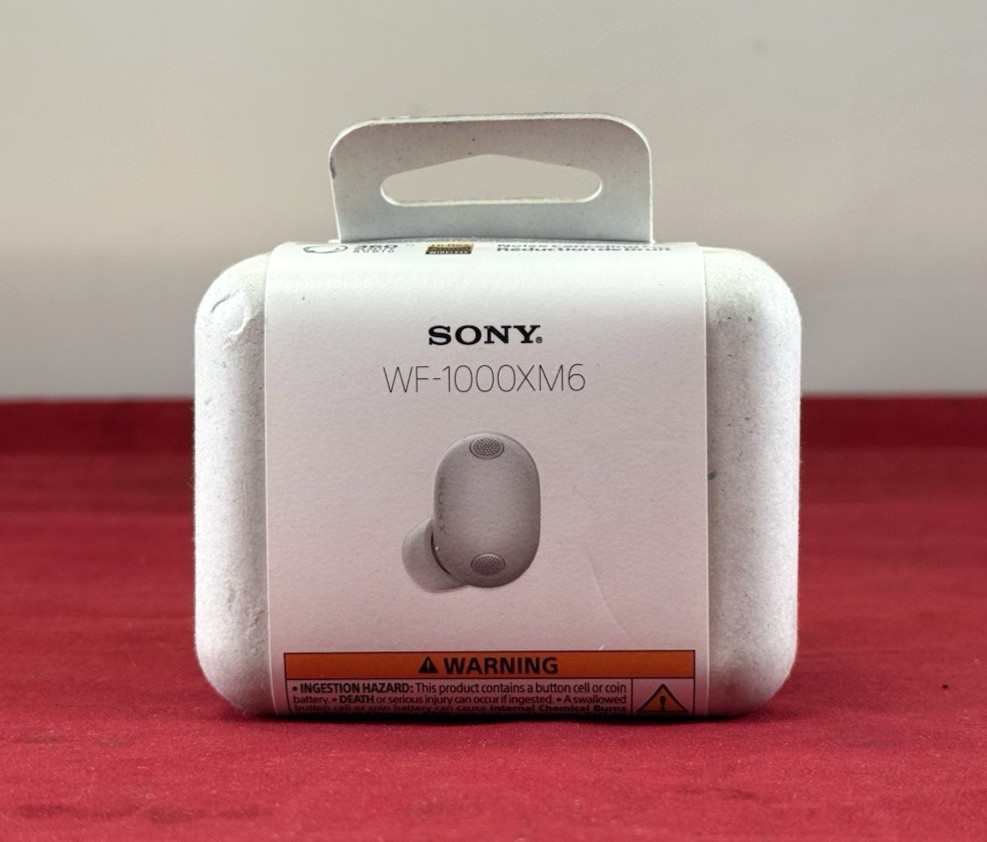 Sony Wf-1000XM6 Truly Wireless Noise Cancelling Earbuds – Silver