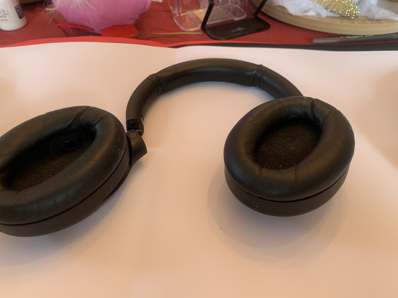 Sony WH-1000XM4 Over the Ear Wireless Headset – Black and Silver