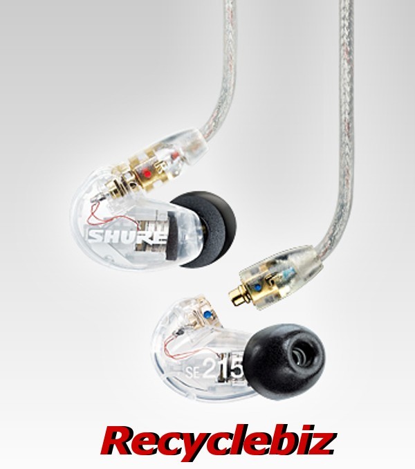 NEW Shure SE215-CL Clear Ear Buds / Earphones Headphones Earbuds Free US 48 Ship