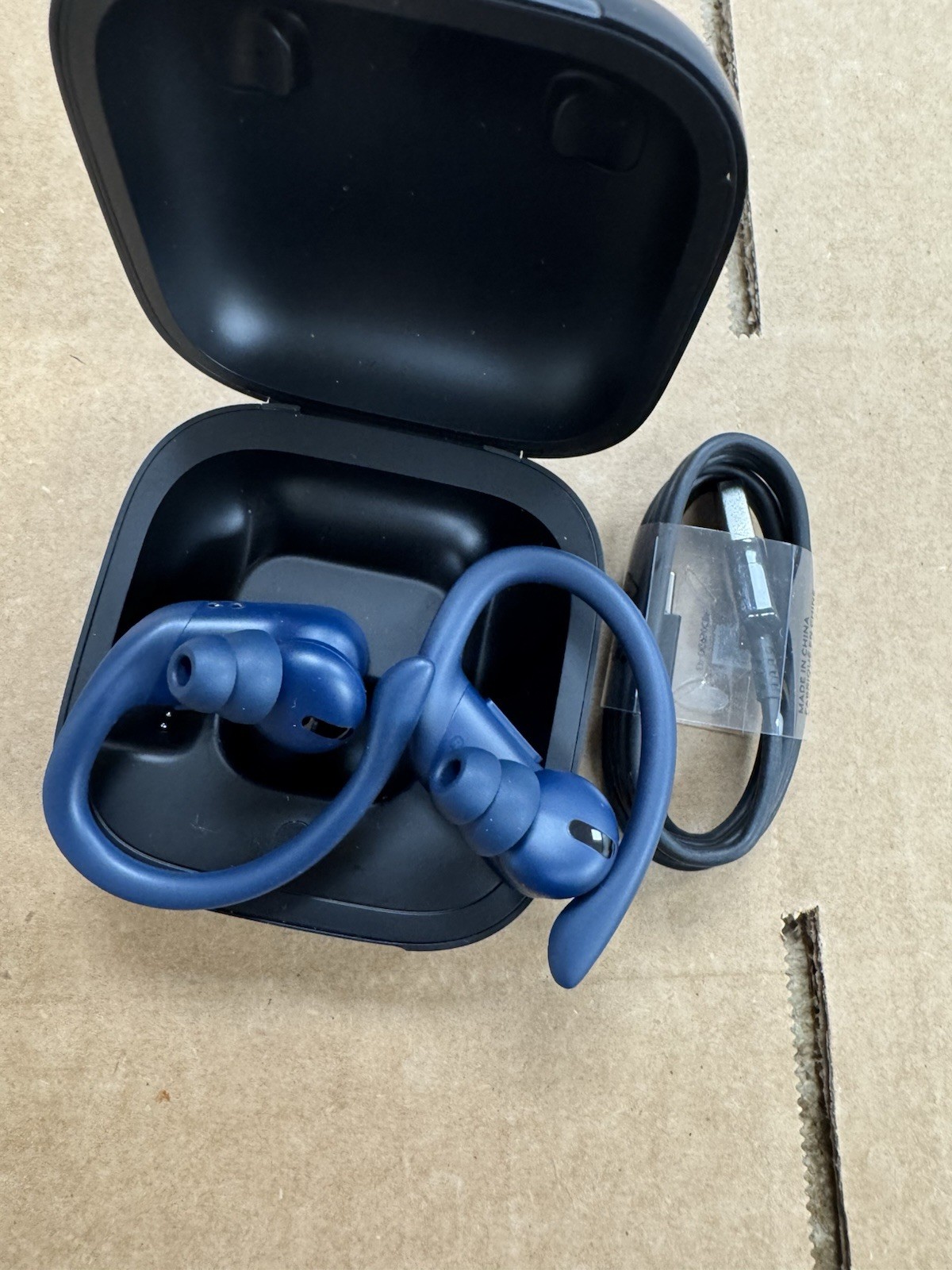 Beats by Dr. Dre Powerbeats Pro BLUE IN Ear Headphones MV6Y2LL/A – ACTUAL PICS