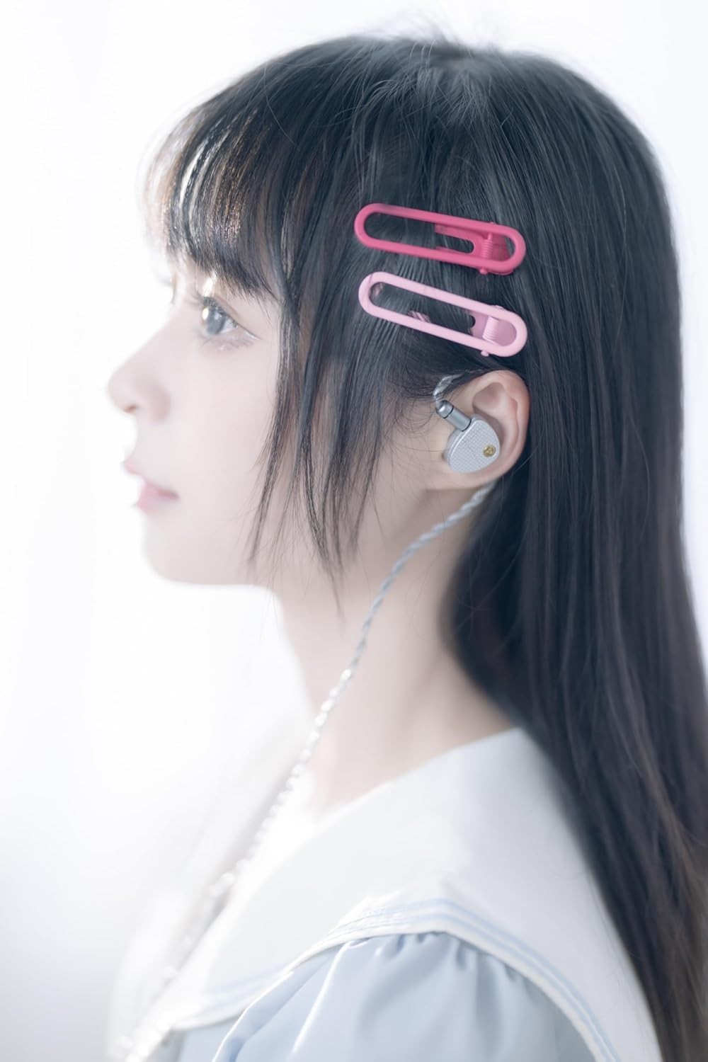 ARIA 2 Silver In-Ear Headphones with Brass Nozzle