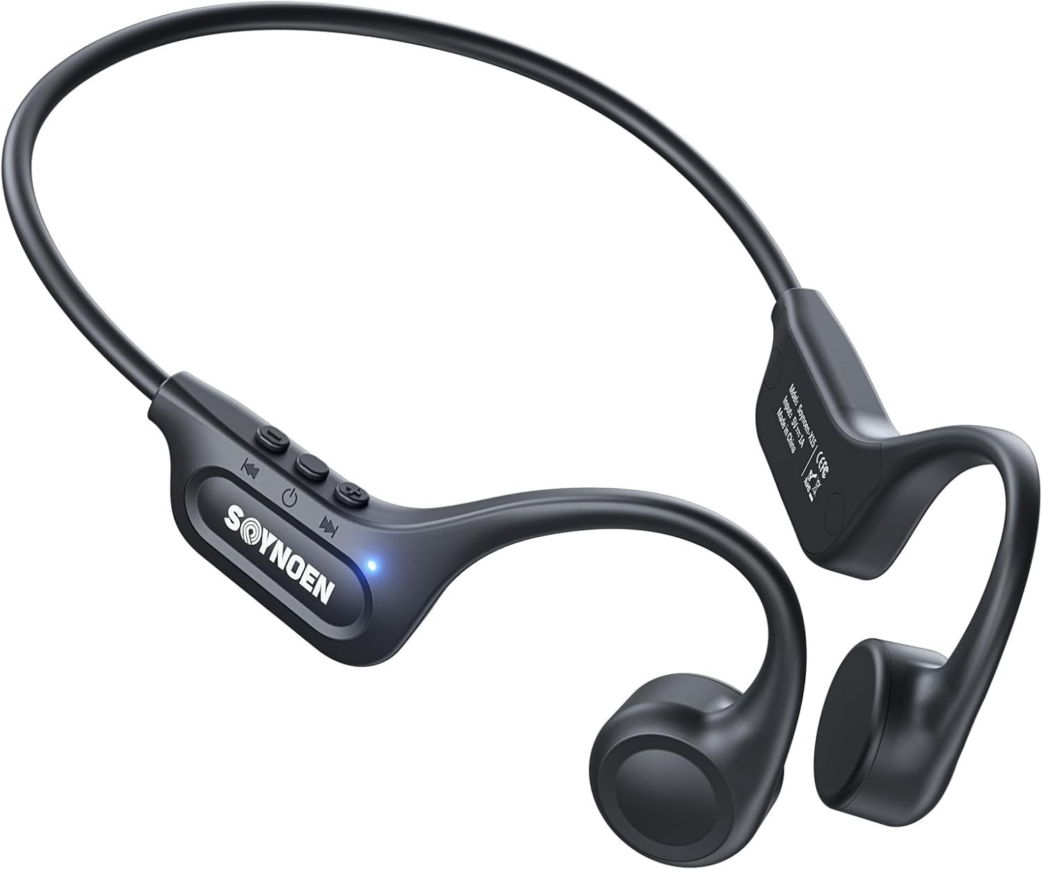 Auriculares de Conducción Ósea Bluetooth 5.4 IP56 8H para Deportes. Nuevo