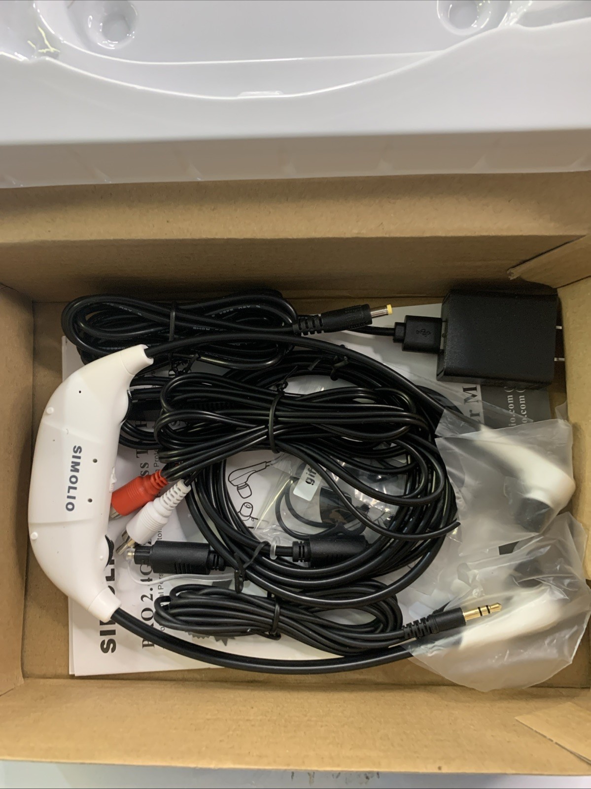 SIMOLIO SM-824D2 Dual Digital Wireless TV Headset Hearing Assistance